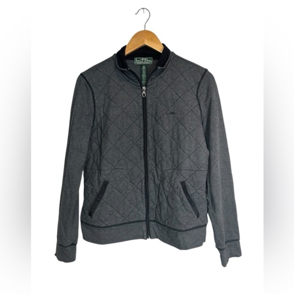 Lauren Ralph Lauren‎ Active | Quilted Performance Jacket | Gray | Size Medium